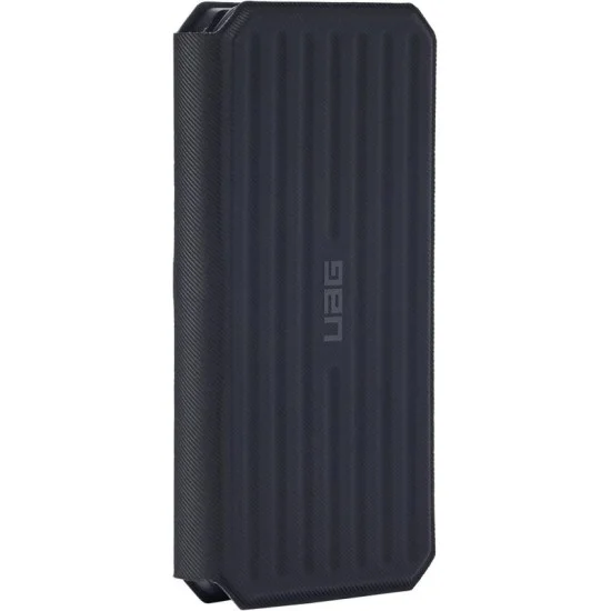 Uag Srge 3-In-1 Travel/Desktop Charger + Case - Black
